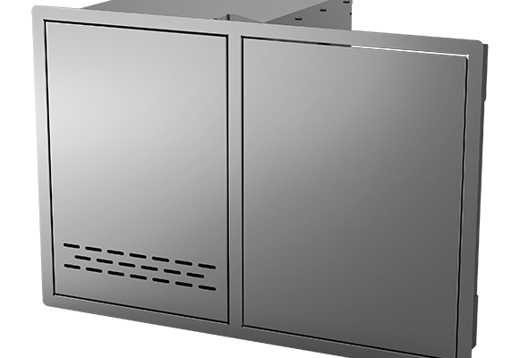 Seamless soft-close door and drawer