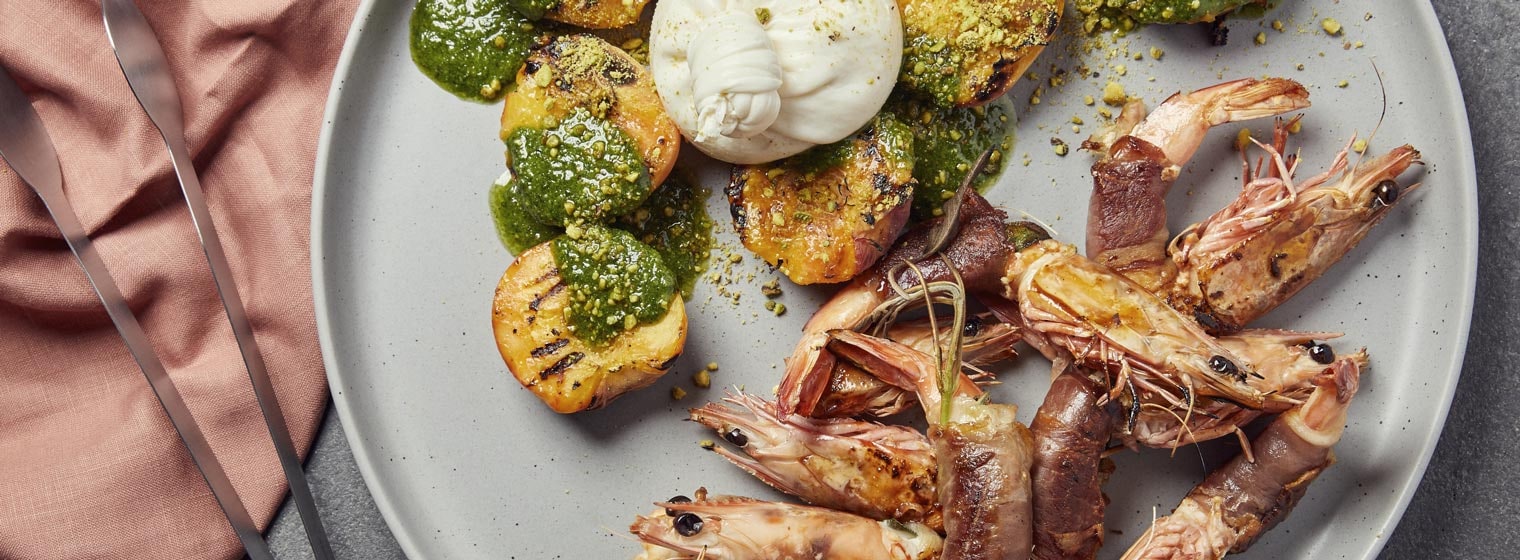 Saltimbocca King Prawns