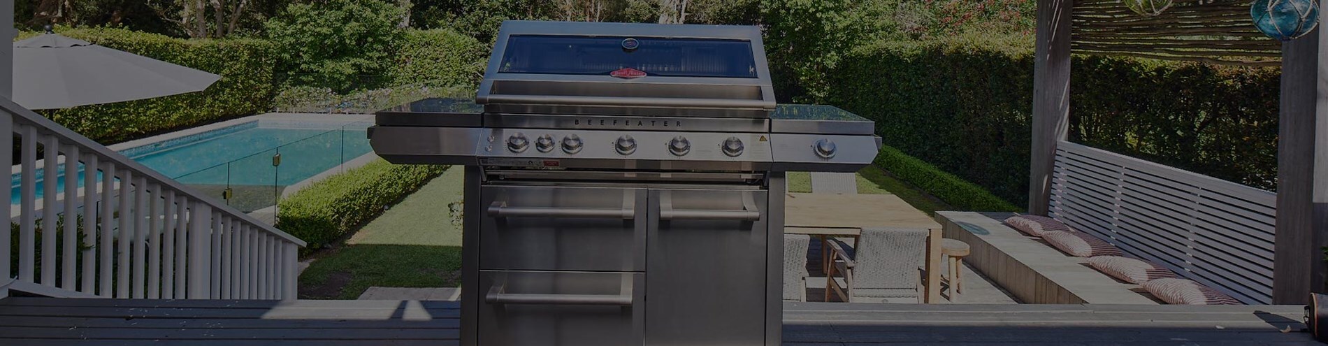 Enjoy the versatility and practicality of a freestanding Beefeater BBQ trolley