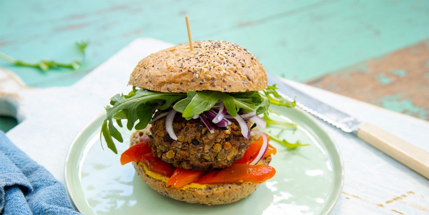 Lentil burgers