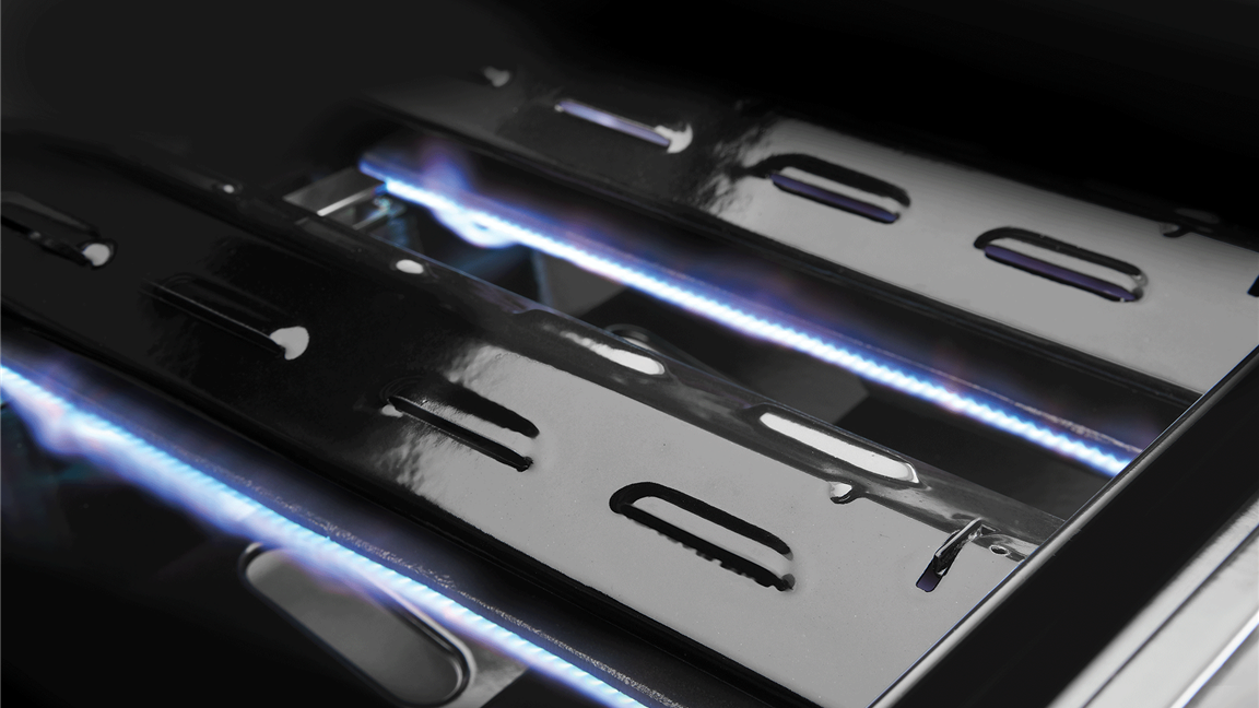 Vaporise flare to control the flame for maximum flavour