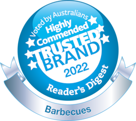 Readers Digest Highly Commended for Most Trusted Brands - BBQs 2022