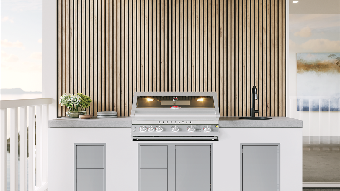 Modern design for easy storage and entertaining