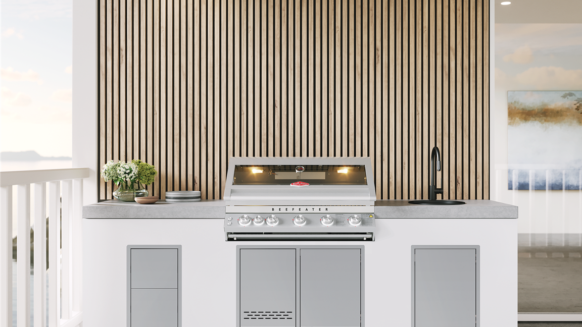 Modern design for easy storage and entertaining