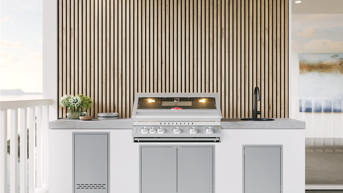 Modern design for easy storage and entertaining