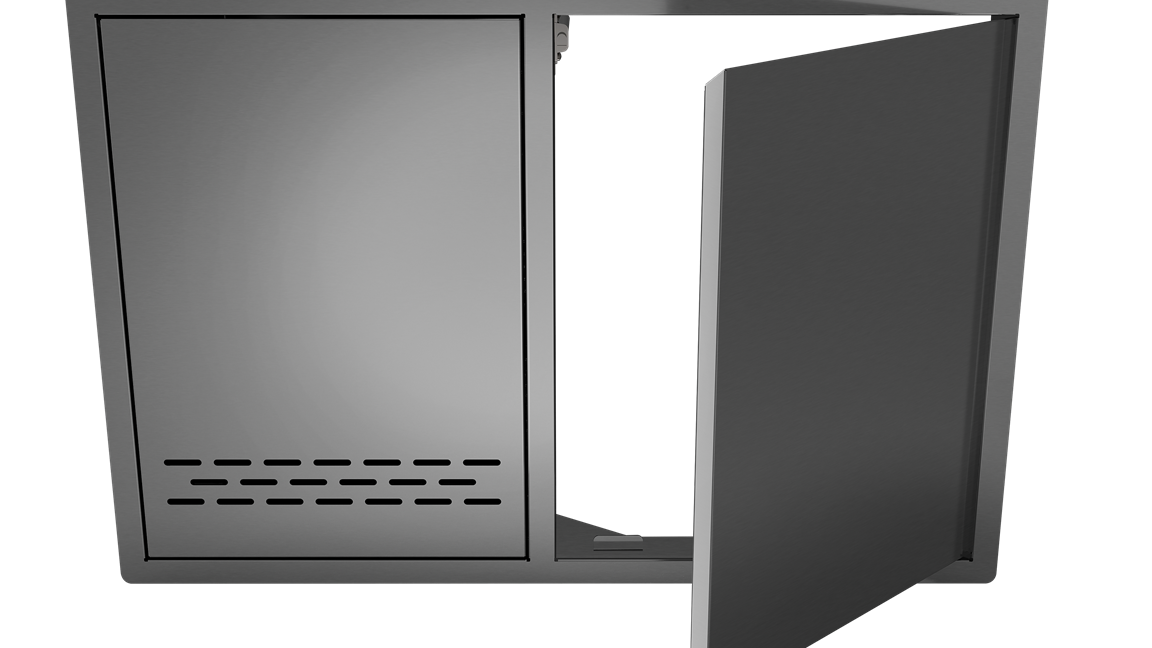 Seamless soft-close door and drawer