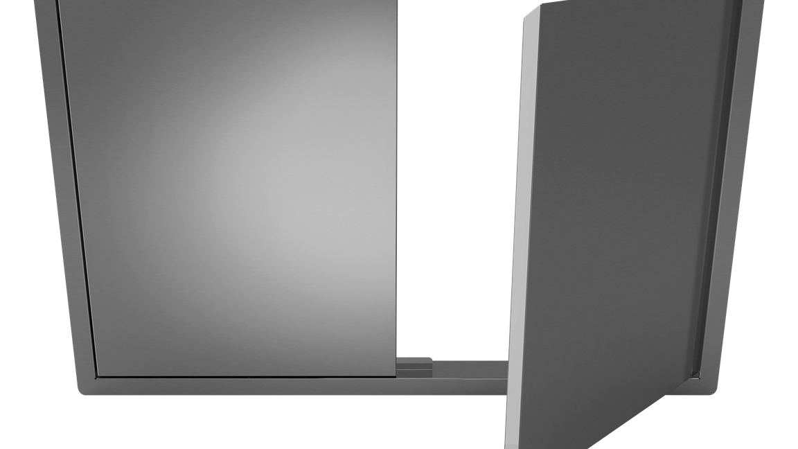 Seamless soft-close doors