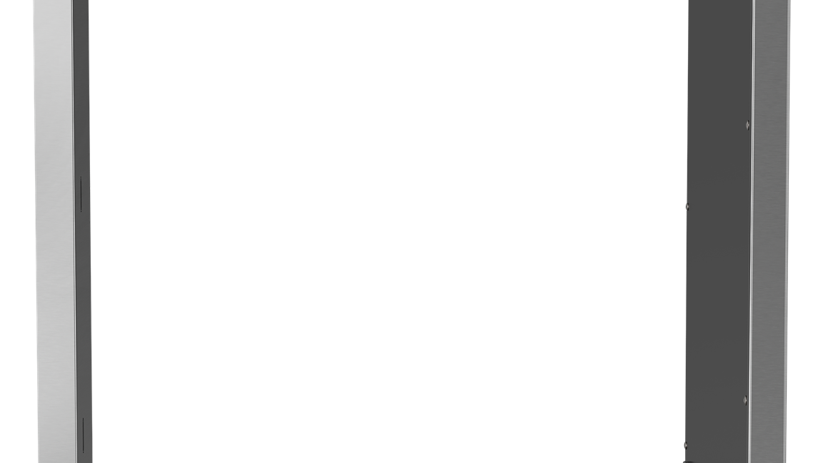 Doors with full visibility