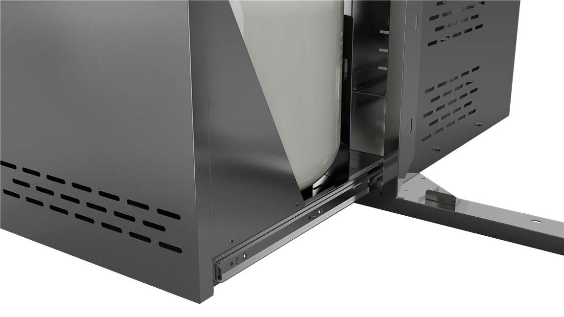 Smooth, easy glide telescopic drawer