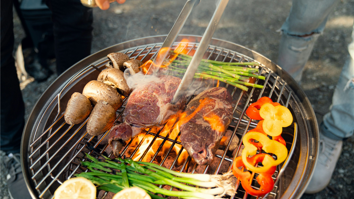 Enjoy bottle-free BBQ gas