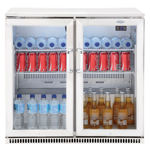 190L Double Door Outdoor Display Fridge BS28200 BeefEater
