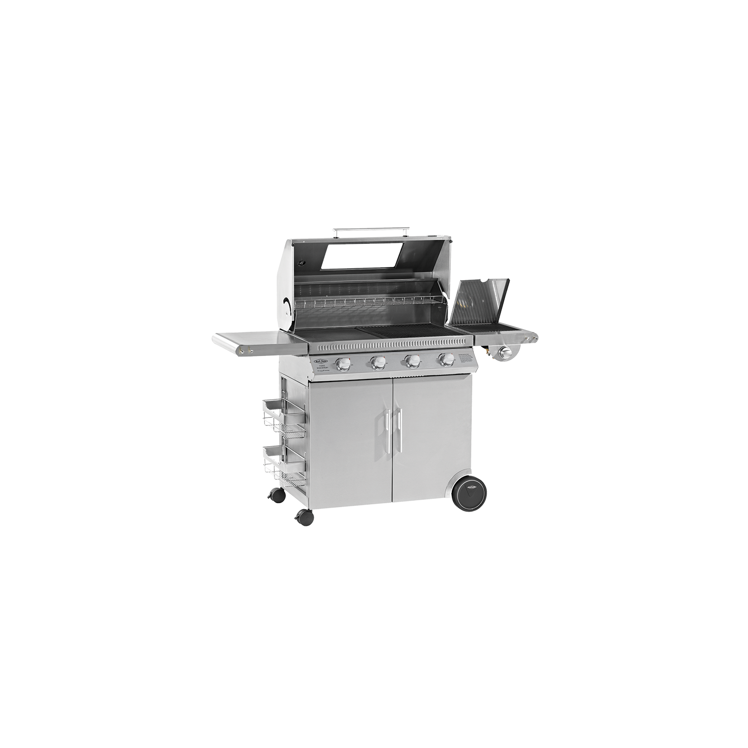 Discovery 1100S 4 burner BBQ, side burner & trolley - BD47940